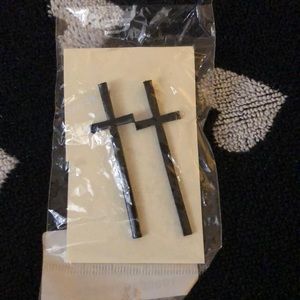 Cross Dangle earrings